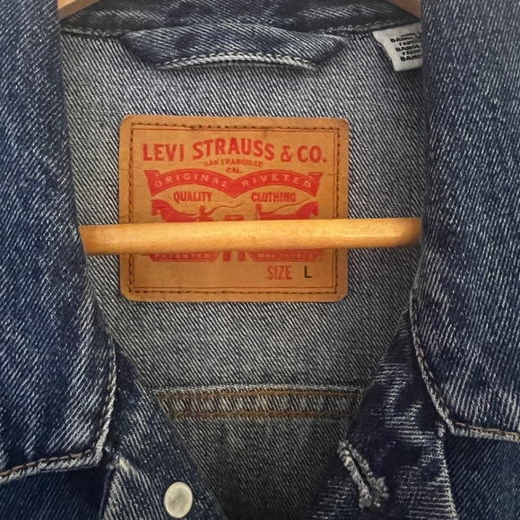 Levi’s x Coors Light Denim Jean Jacket. Unisex. Large. Custom California Chill. - Picture 3 of 8